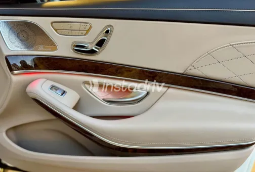 مرسيدس S 400 2015 أبيض أوتوماتيك مستعملة للبيع في مدينة نصر - 9