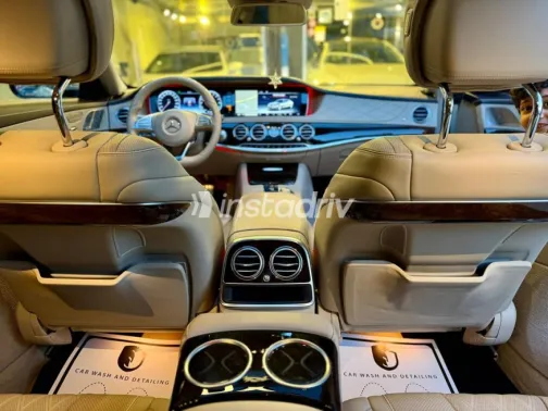 مرسيدس S 400 2015 أبيض أوتوماتيك مستعملة للبيع في مدينة نصر - 10