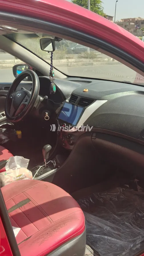 Hyundai Accent RB 2016 Red Automatic Used for Sale in Greater Cairo ( Cairo + Giza) - 7