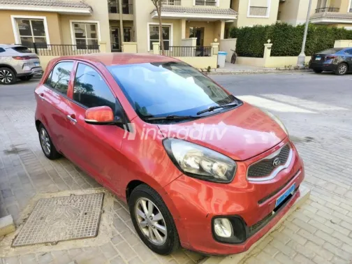 Kia Picanto 2015 Red Automatic Used for Sale in Cairo - 1
