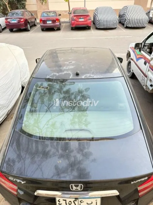 Honda City 2013 Black Automatic Used for Sale in Madinaty - 7