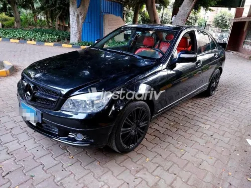 Mercedes C 200 2008 Black Automatic Used for Sale in Mohandessin - 2