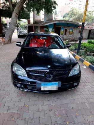 Mercedes C 200 2008 Black Automatic Used for Sale in Mohandessin