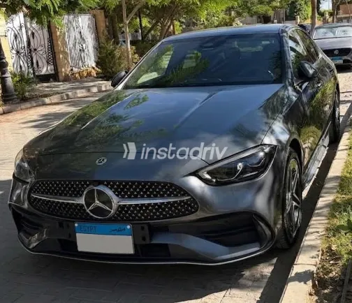 Mercedes C 180 2022 Gray Automatic Used for Sale in Greater Cairo ( Cairo + Giza) - 9