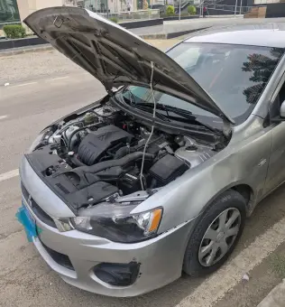 Mitsubishi Lancer 2018 Silver Automatic Used for Sale in Greater Cairo ( Cairo + Giza)