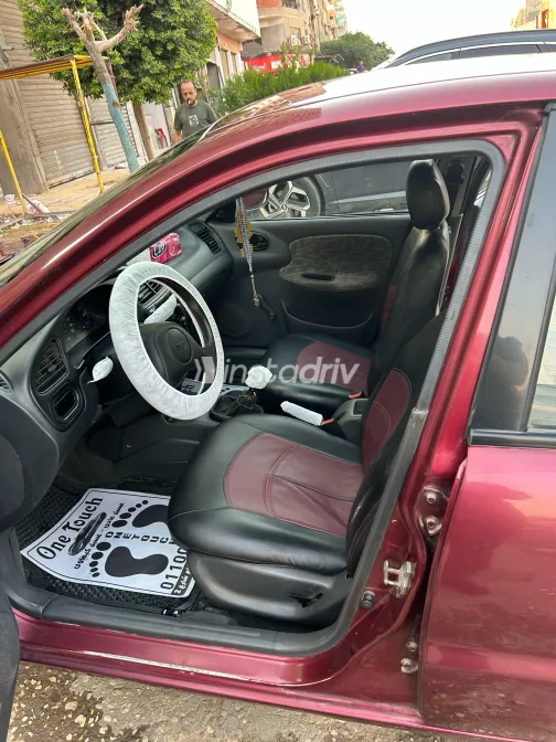 Daewoo Lanos 2 1999 White Manual Used for Sale in Greater Cairo ( Cairo + Giza) - 8