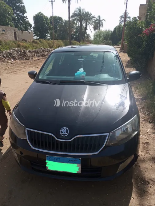 Skoda Fabia 2017 Black Automatic Used for Sale in Greater Cairo ( Cairo + Giza) - 1