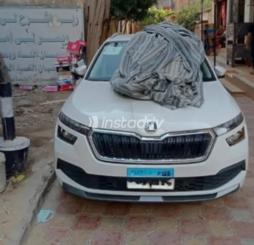 Skoda Kamiq 2021 White Automatic Used for Sale in Greater Cairo ( Cairo + Giza) - 3