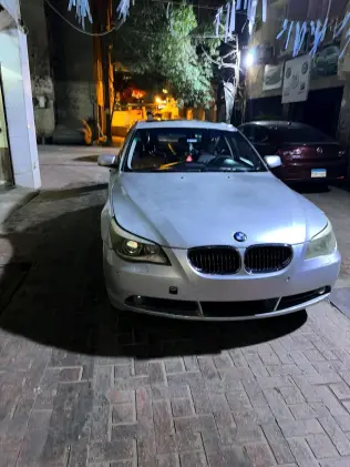 BMW 525 2007 Silver Automatic Used for Sale in Greater Cairo ( Cairo + Giza)