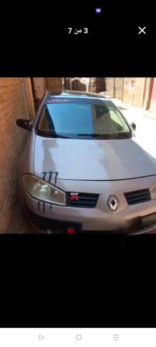 رينو ميجان 2005 فضي أوتوماتيك مستعملة للبيع في القاهرة الكبرى ( القاهرة - الجيزة)