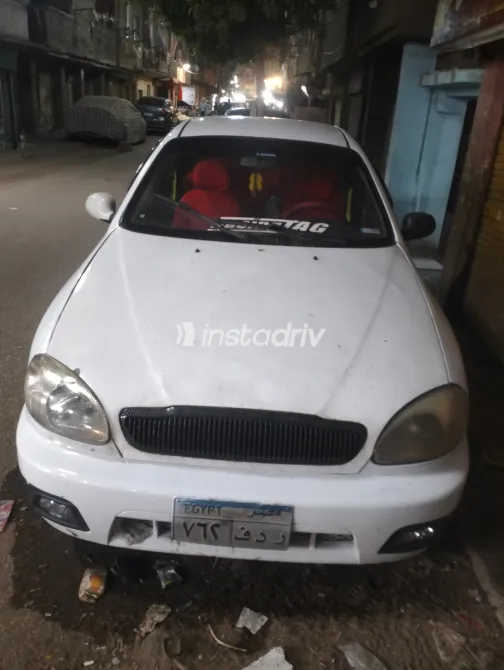 Chevrolet Lanos 2009 White Manual Used for Sale in Greater Cairo ( Cairo + Giza) - 1