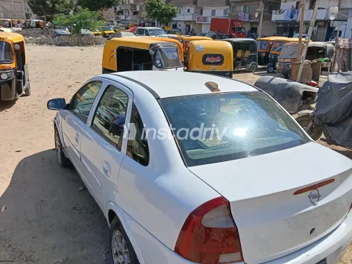 Opel Corsa 2003 White Manual Used for Sale in Greater Cairo ( Cairo + Giza) - 2