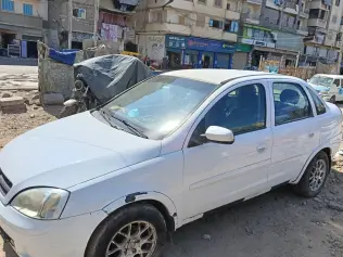 Opel Corsa 2003 White Manual Used for Sale in Greater Cairo ( Cairo + Giza)