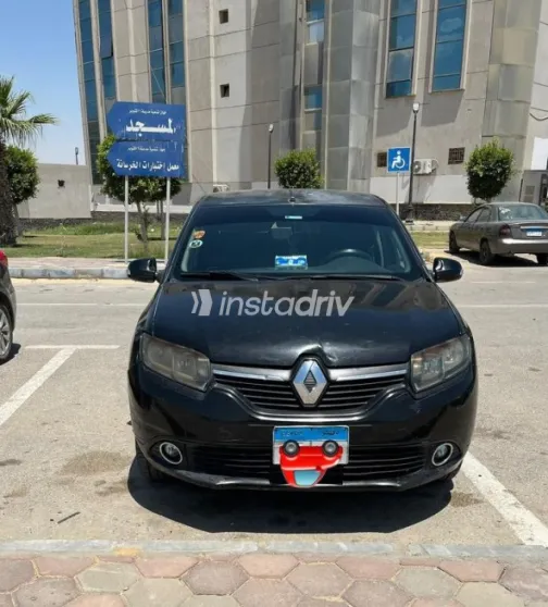 Renault Logan 2015 Black Manual Used for Sale in 6 October - 4