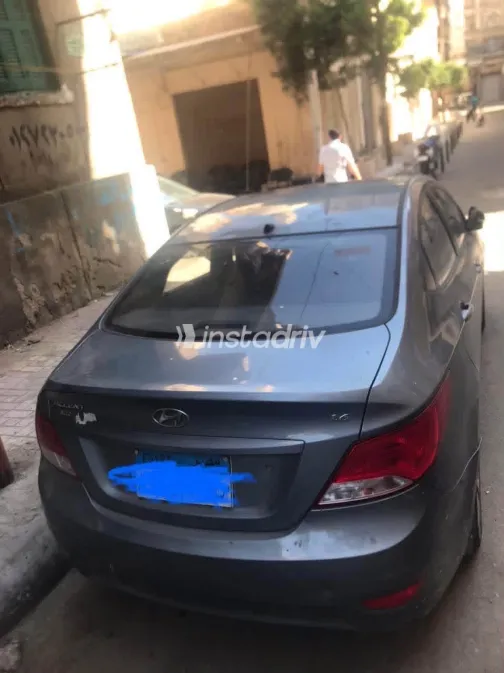 Hyundai Accent 2019 Gray Automatic Used for Sale in Greater Cairo ( Cairo + Giza) - 2