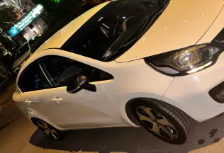 Kia Rio 2013 White Automatic Used for Sale in Greater Cairo ( Cairo + Giza)