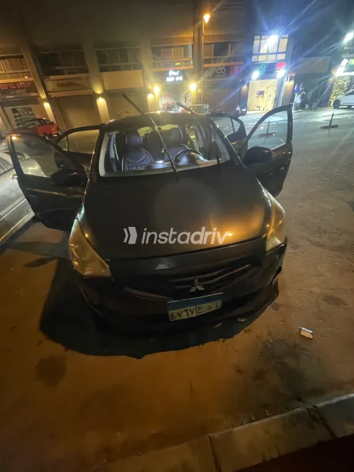 Mitsubishi Attrage 2014 Black Automatic Used for Sale in Greater Cairo ( Cairo + Giza) - 8