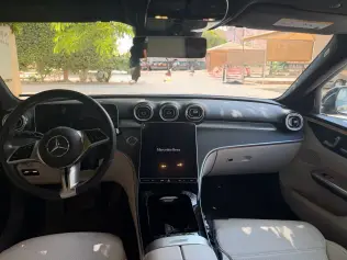 Mercedes C 180 2022 Black Automatic Used for Sale in Greater Cairo ( Cairo + Giza)