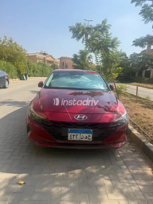 Hyundai Elantra HD 2022 Red Automatic Used for Sale in Greater Cairo ( Cairo + Giza) - 6