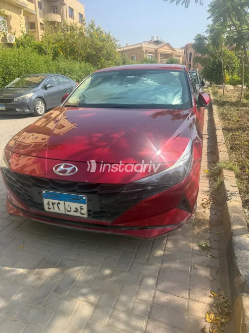 Hyundai Elantra HD 2022 Red Automatic Used for Sale in Greater Cairo ( Cairo + Giza) - 7