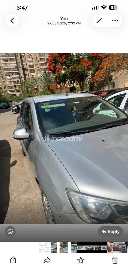 رينو سانديرو 2017 فضي أوتوماتيك مستعملة للبيع في القاهرة الكبرى ( القاهرة - الجيزة) - 1