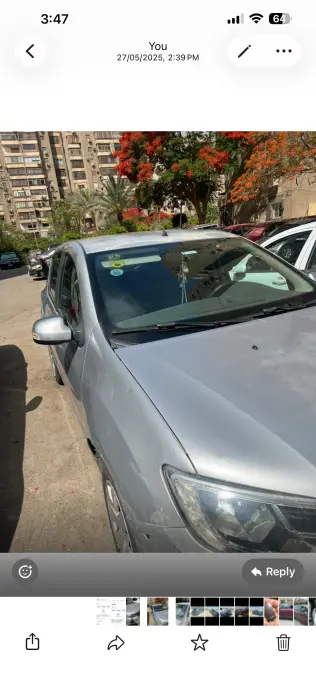 رينو سانديرو 2017 فضي أوتوماتيك مستعملة للبيع في القاهرة الكبرى ( القاهرة - الجيزة)