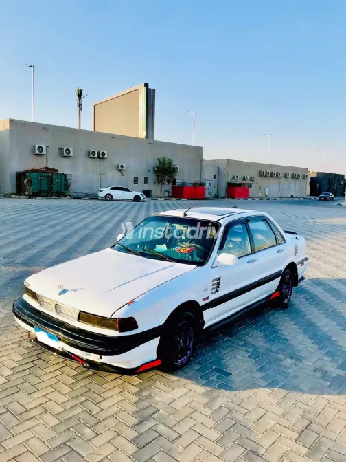 ميتسوبيشي جالانت 1990 أبيض أوتوماتيك مستعملة للبيع في القاهرة الكبرى ( القاهرة - الجيزة) - 6