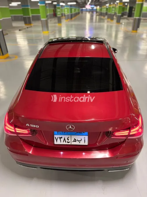 Mercedes A 180 2021 Red Automatic Used for Sale in Greater Cairo ( Cairo + Giza) - 1