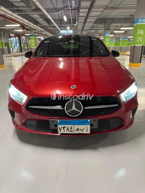 Mercedes A 180 2021 Red Automatic Used for Sale in Greater Cairo ( Cairo + Giza) - 3