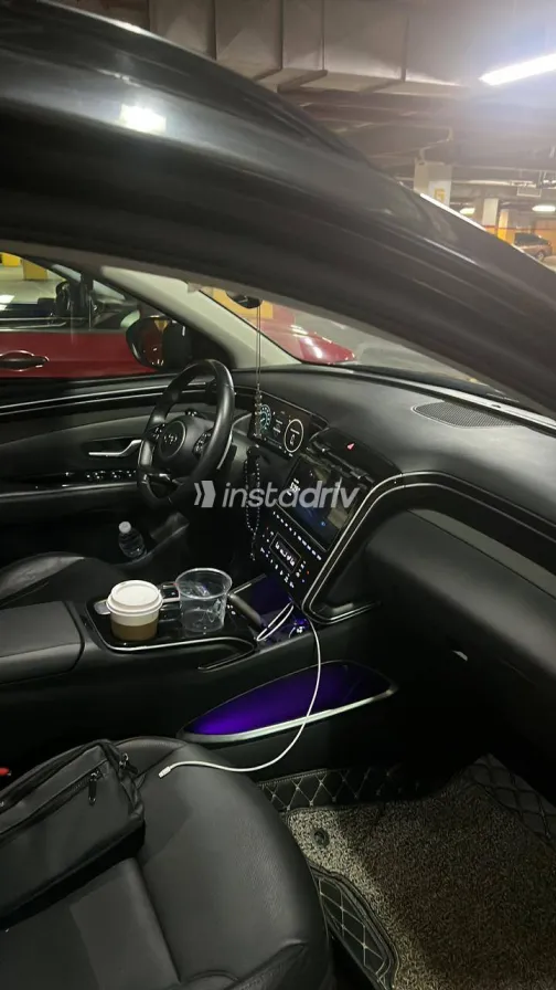 Hyundai Tucson 2021 Black Automatic Used for Sale in Greater Cairo ( Cairo + Giza) - 3