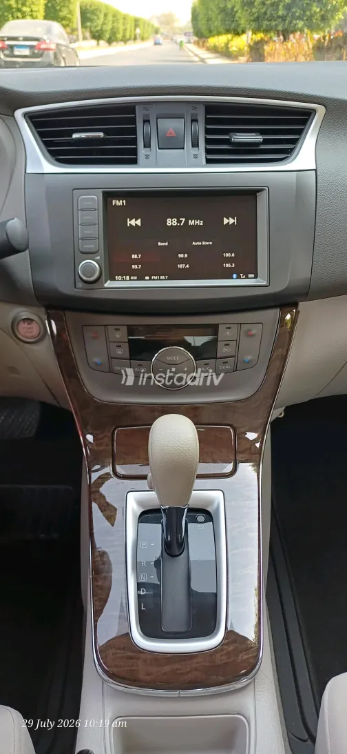 نيسان سنترا 2026 أسود CVT مستعملة للبيع في القاهرة الكبرى ( القاهرة - الجيزة) - 3