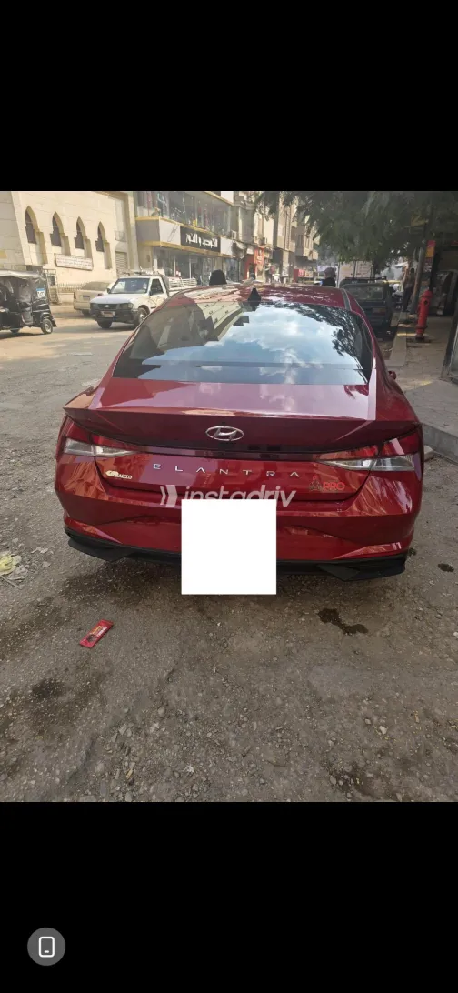 Hyundai Elantra CN7 2021 White Automatic Used for Sale in Greater Cairo ( Cairo + Giza) - 1