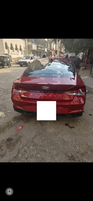 Hyundai Elantra CN7 2021 White Automatic Used for Sale in Greater Cairo ( Cairo + Giza)