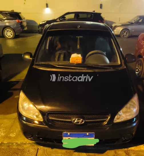 Hyundai Getz 2008 Black Automatic Used for Sale in Greater Cairo ( Cairo + Giza) - 3