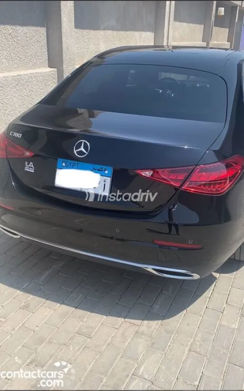 Mercedes C 180 2022 Black Automatic Used for Sale in Greater Cairo ( Cairo + Giza) - 1