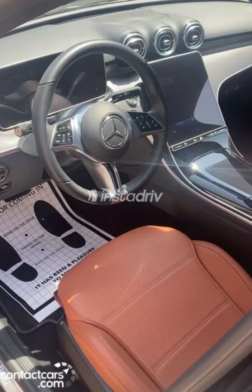 Mercedes C 180 2022 Black Automatic Used for Sale in Greater Cairo ( Cairo + Giza) - 2