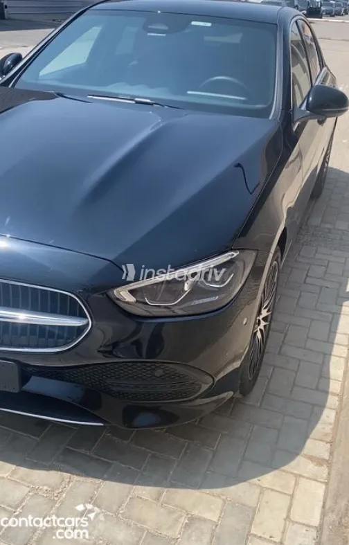 Mercedes C 180 2022 Black Automatic Used for Sale in Greater Cairo ( Cairo + Giza) - 3