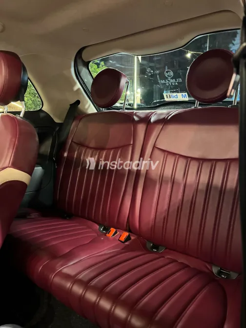 Fiat 500 2018 Brown Automatic Used for Sale in Greater Cairo ( Cairo + Giza) - 1