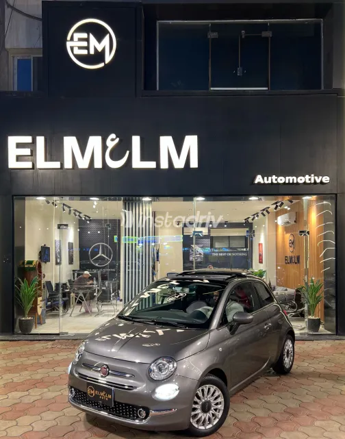 Fiat 500 2018 Brown Automatic Used for Sale in Greater Cairo ( Cairo + Giza) - 3