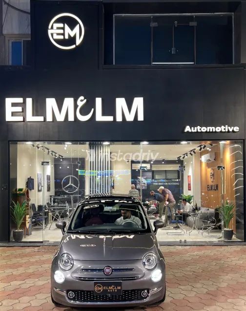 Fiat 500 2018 Brown Automatic Used for Sale in Greater Cairo ( Cairo + Giza) - 4