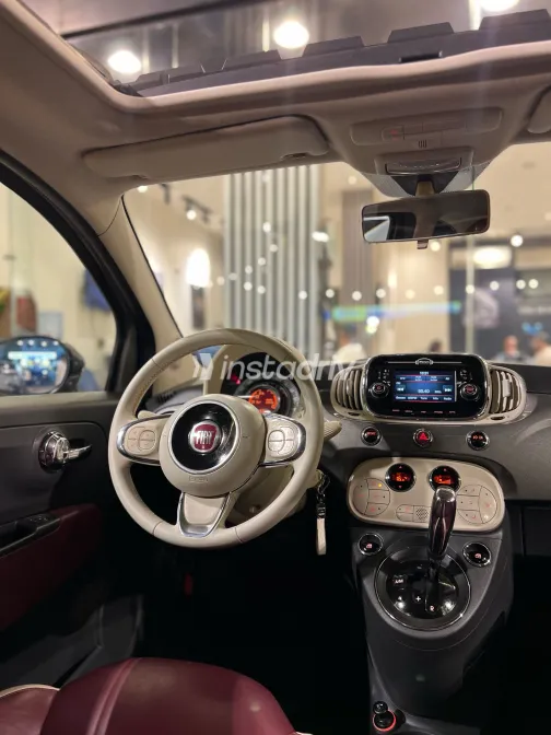 Fiat 500 2018 Brown Automatic Used for Sale in Greater Cairo ( Cairo + Giza) - 7