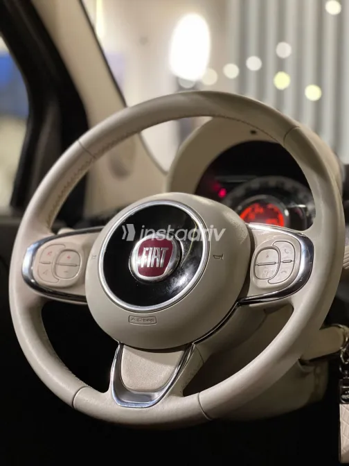 Fiat 500 2018 Brown Automatic Used for Sale in Greater Cairo ( Cairo + Giza) - 8
