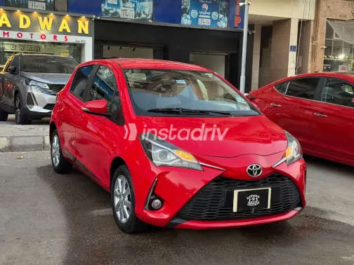 Toyota Yaris 2018 Red Automatic Used for Sale in Greater Cairo ( Cairo + Giza) - 1