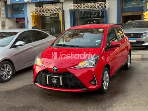 Toyota Yaris 2018 Red Automatic Used for Sale in Greater Cairo ( Cairo + Giza) - 4