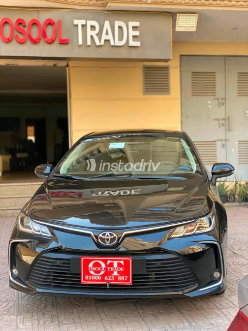 Toyota Corolla 2022 Black CVT Used for Sale in Greater Cairo ( Cairo + Giza) - 1
