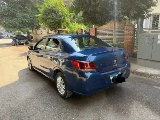 Peugeot 301 2020 Blue Automatic Used for Sale in Greater Cairo ( Cairo + Giza)
