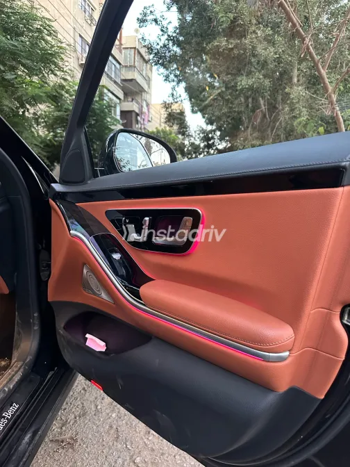 مرسيدس S 450 2022 أسود أوتوماتيك مستعملة للبيع في القاهرة الكبرى ( القاهرة - الجيزة) - 5
