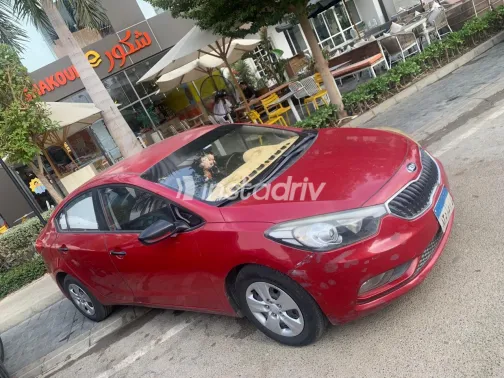 Kia K3 2014 Red Automatic Used for Sale in Greater Cairo ( Cairo + Giza) - 8