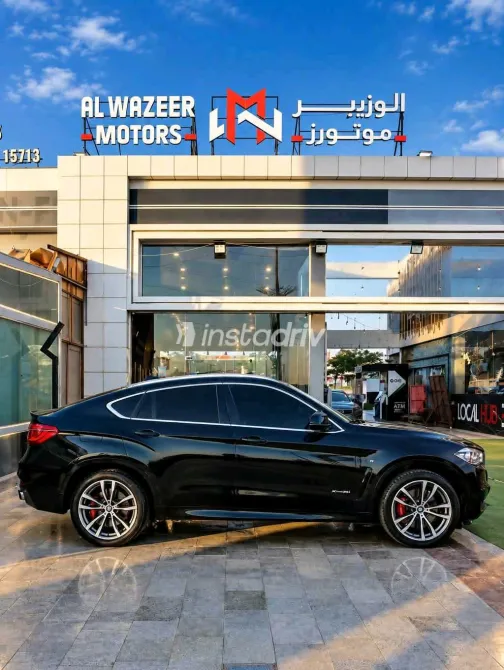 بي ام دبليو X6 2016 أسود أوتوماتيك مستعملة للبيع في القاهرة الكبرى ( القاهرة - الجيزة) - 6