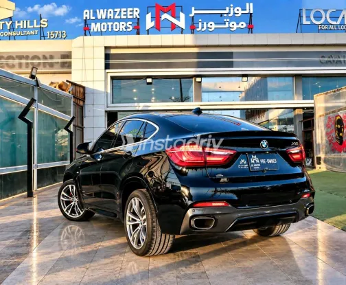 بي ام دبليو X6 2016 أسود أوتوماتيك مستعملة للبيع في القاهرة الكبرى ( القاهرة - الجيزة) - 9
